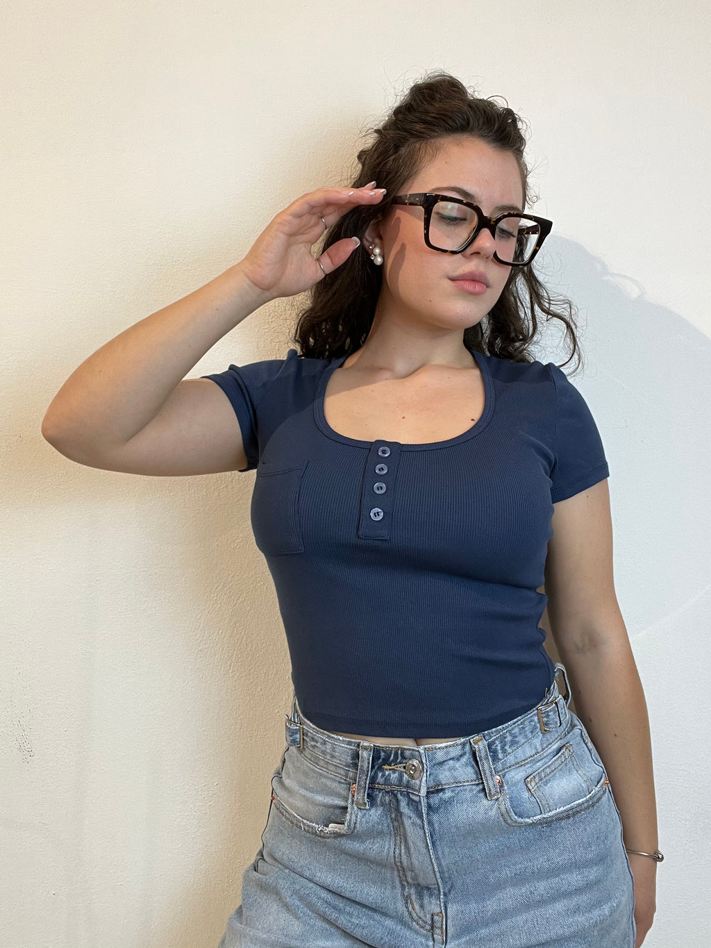 Maglia crop Susy