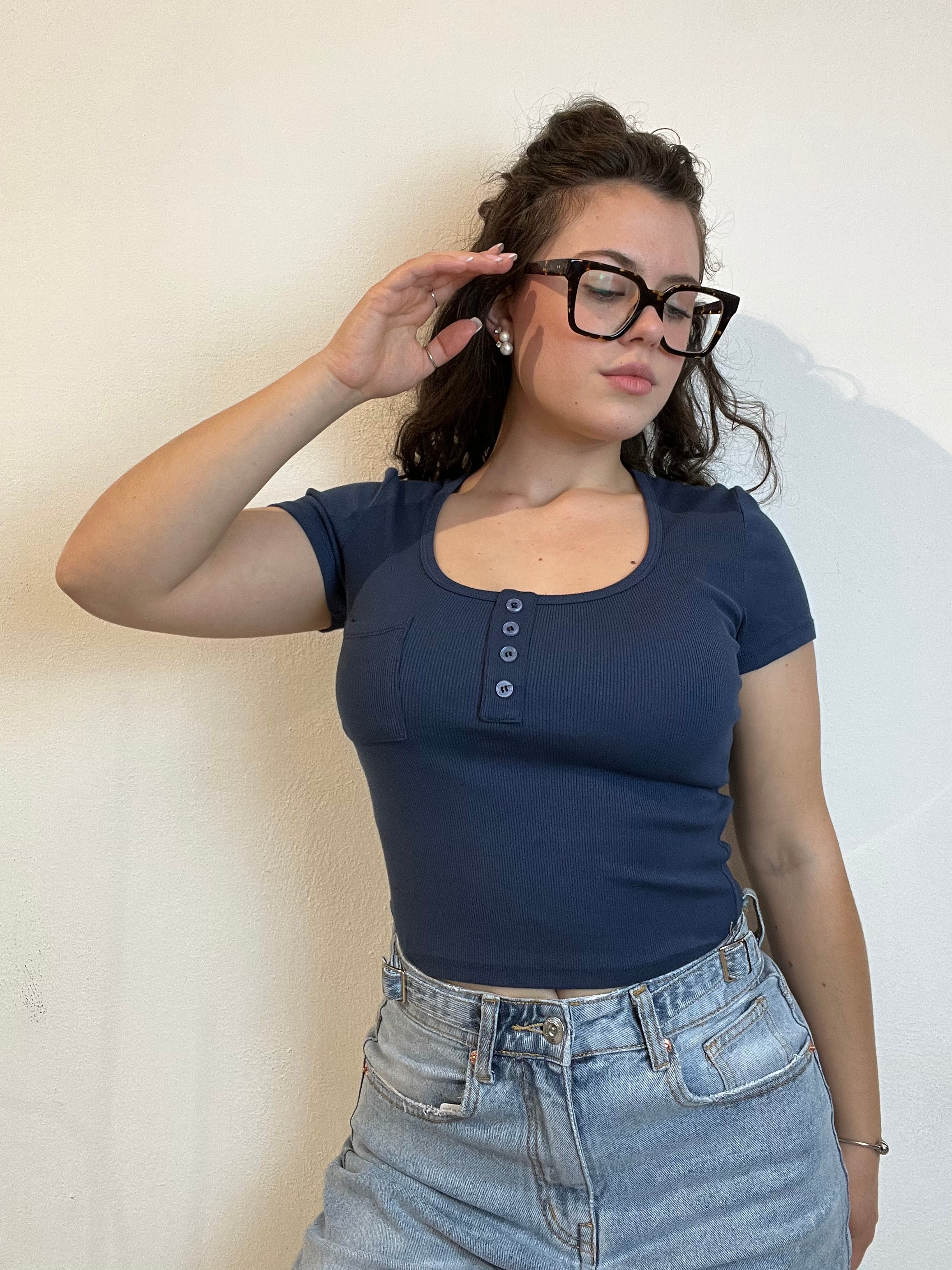 Maglia crop Susy