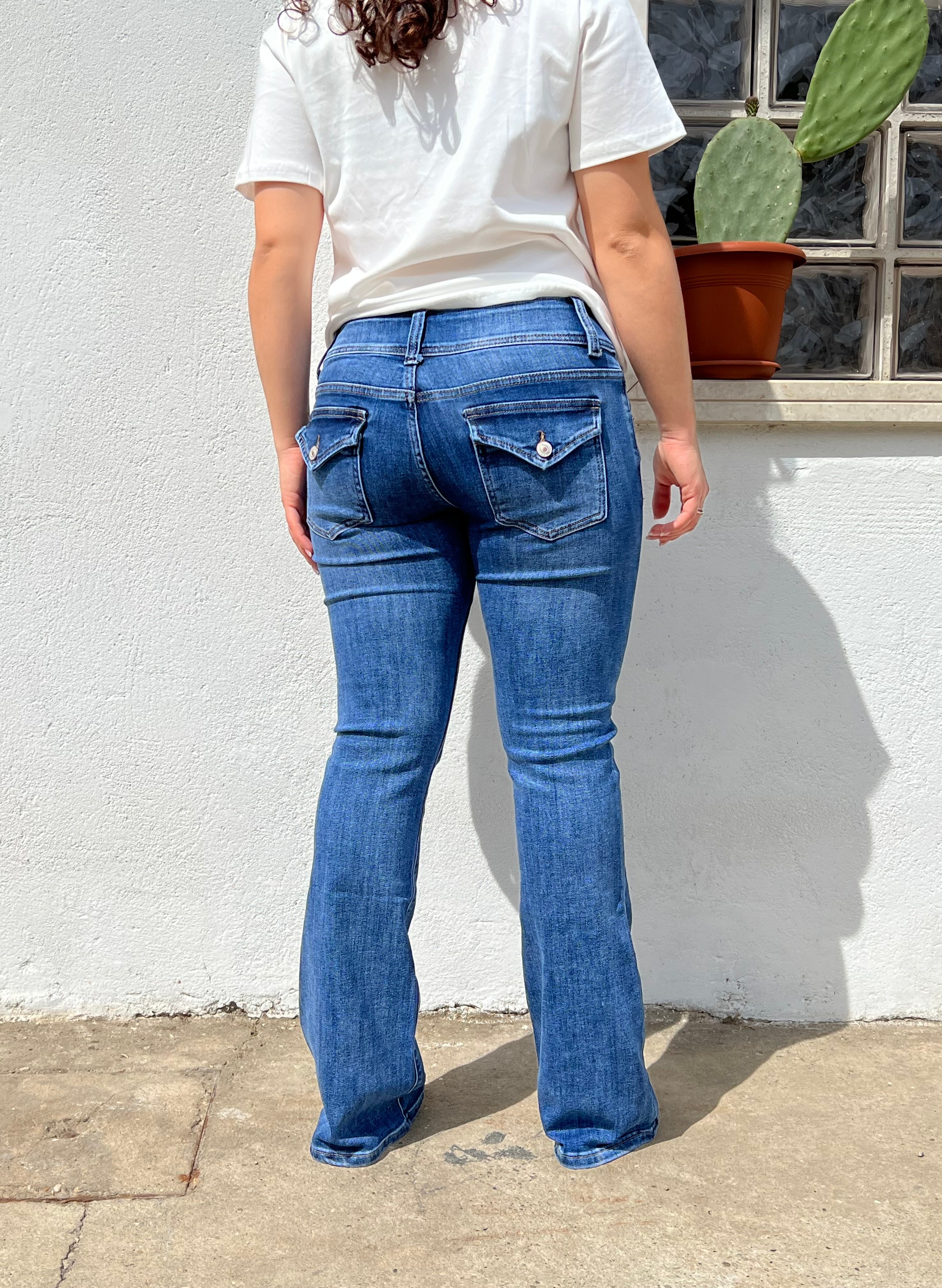Jeans Zampa Rosa