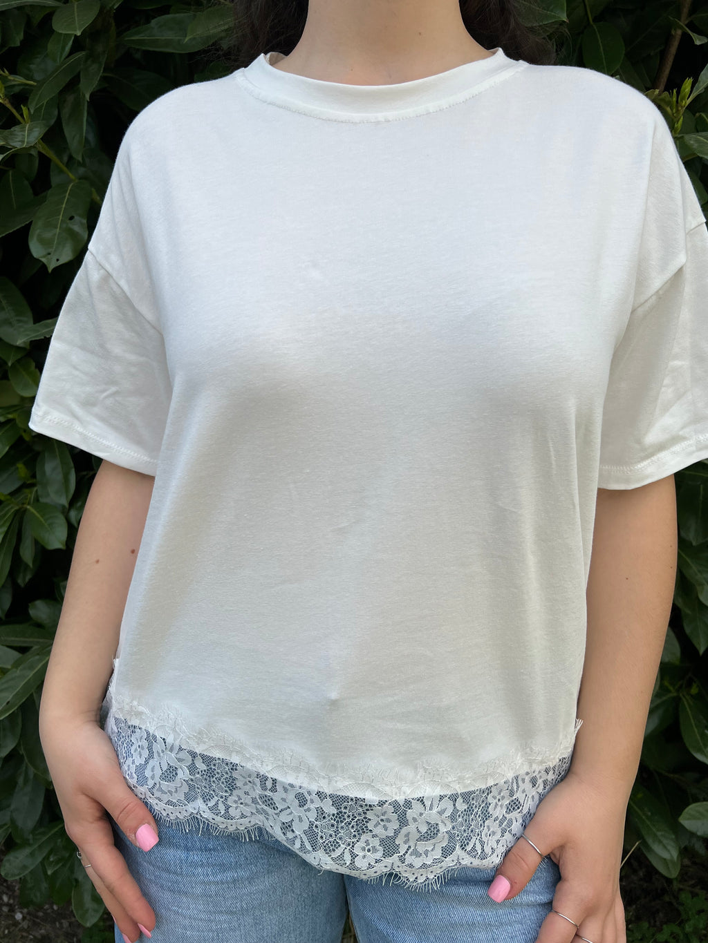 T-shirt Rosalia pizzo