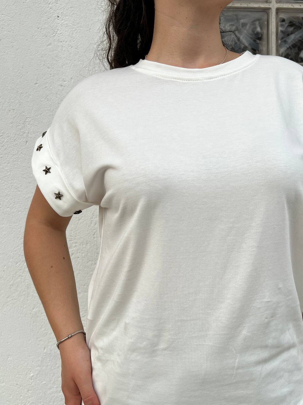 T-shirt Borchie