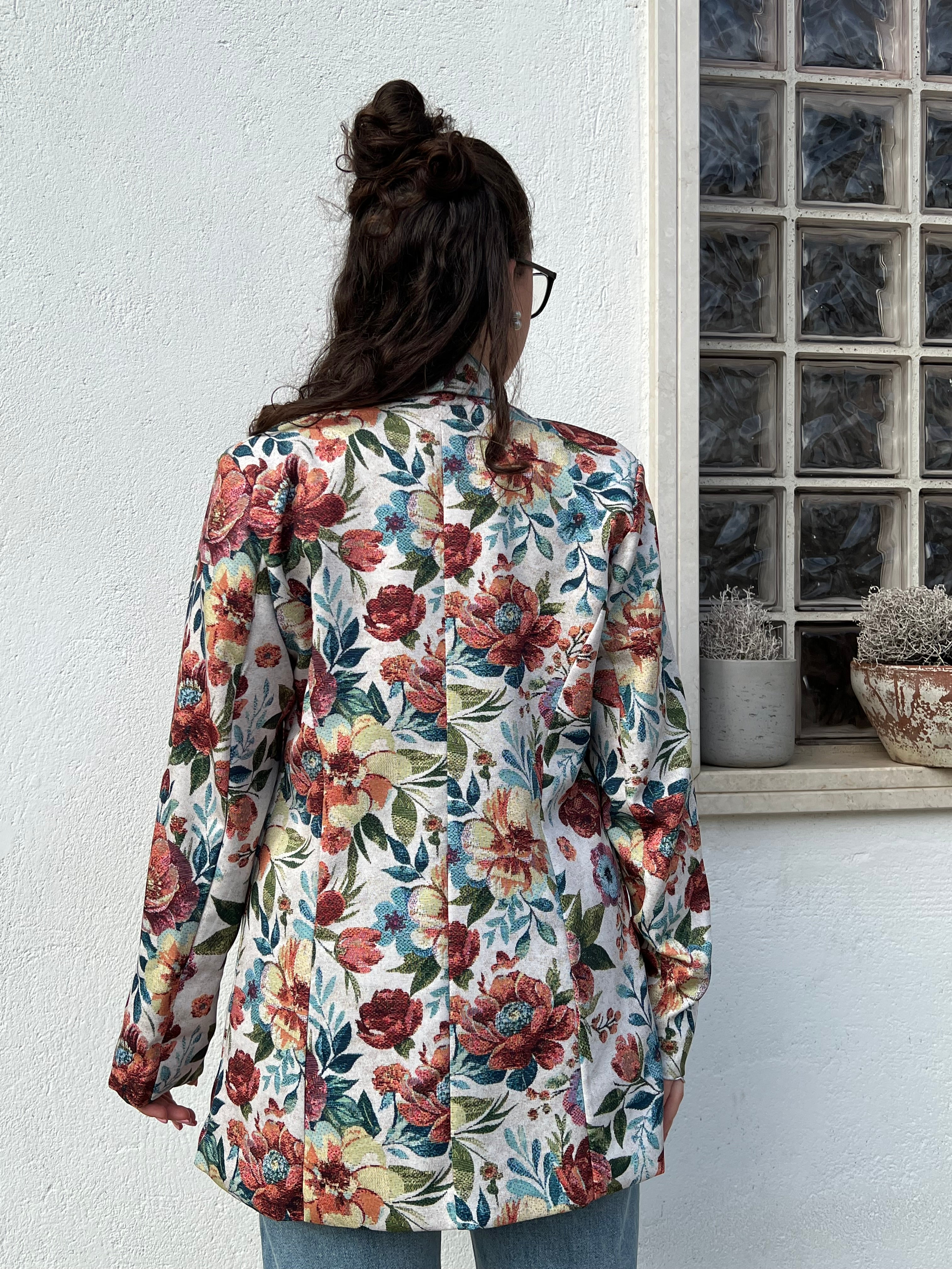Blazer floreale