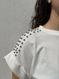 T-shirt borchie