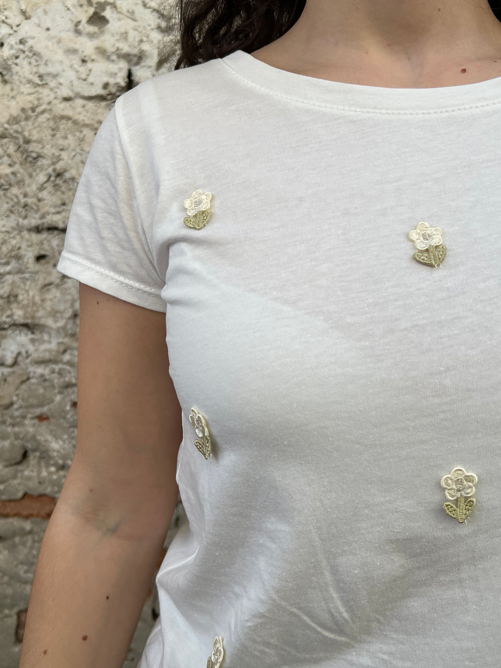 T-shirt fiorellini